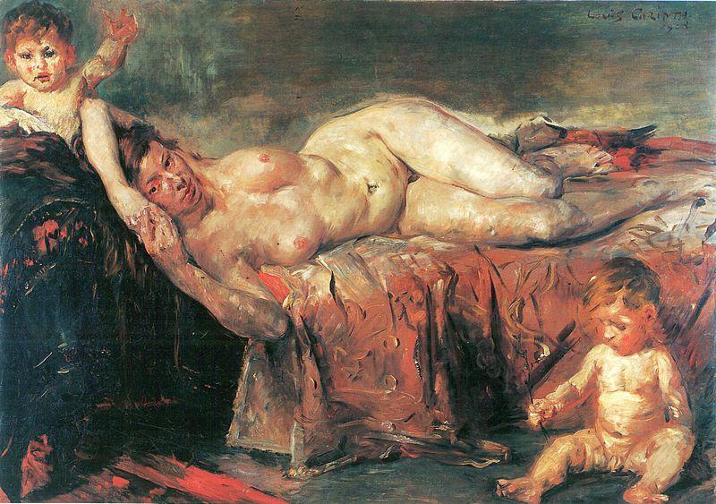 Lovis Corinth Die Nacktheit oil painting image